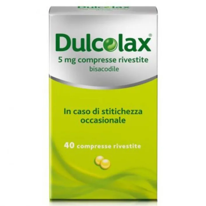 Dulcolax 5 mg 40 Compresse per la Stitichezza Occasionale