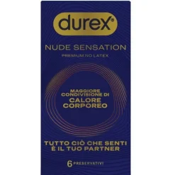 Durex Nude Sensation Profilattici Regular 6 pezzi