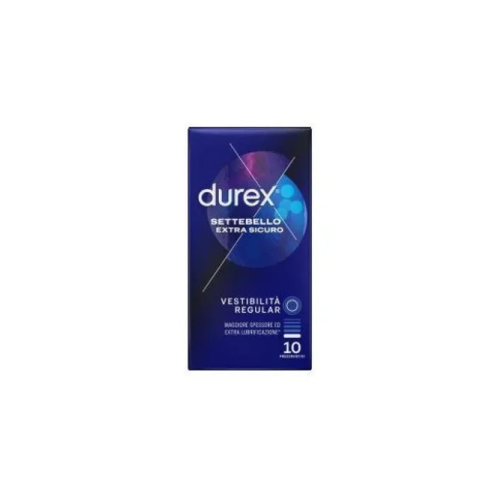 Durex Settebello Extra Sicuro 10 Profilattici