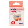 Earplug Scudo Cera Filtro Tappi Auricolari 6 Paia
