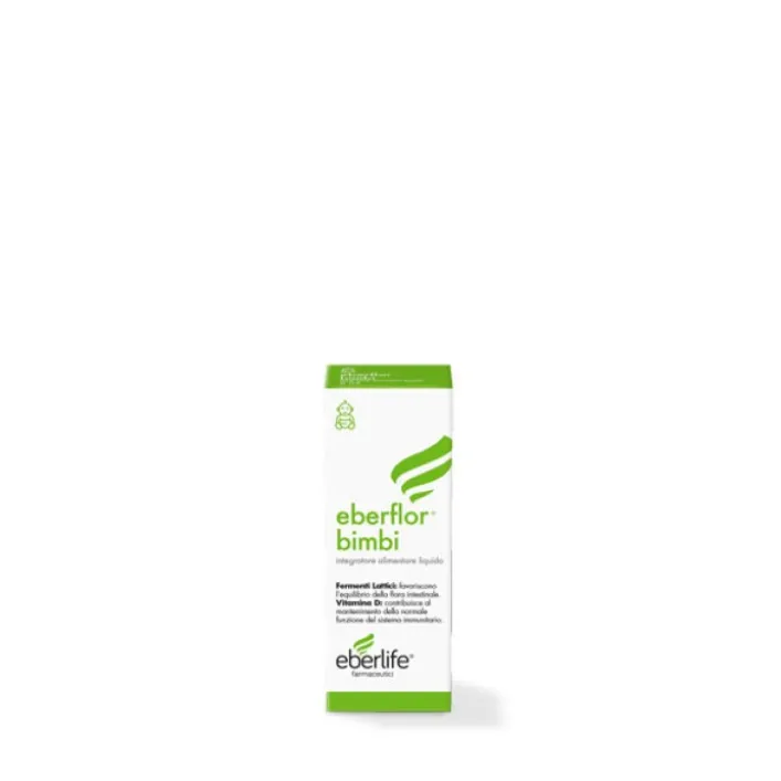 Eberflor Bimbi Gocce 5 ml - Integratore Fermenti Lattici e Vitamina D