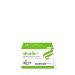 Eberflor 12 Flaconcini - Integratore Fermenti Lattici Prebiotici