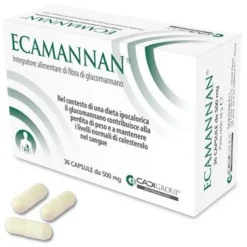 Ecamannan 36 Capsule - Integratore Alimentare