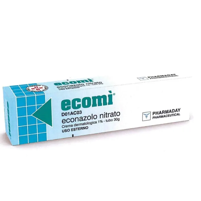 Ecomi Crema Dermatologica Econazolo Nitrato 30 grammi