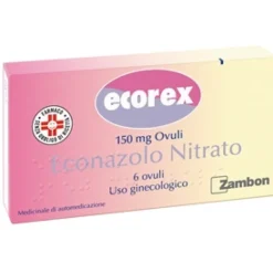 Ecorex 150 mg 6 Ovuli Vaginali