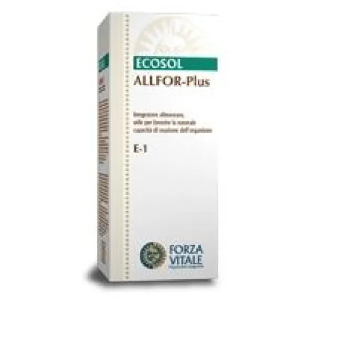 Ecosol Allfor Plus E1 60 Compresse - Integratore Alimentare