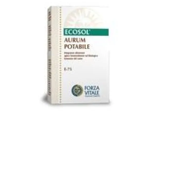 Ecosol Aurum Potabile Gocce 10 ml - Integratore Benessere Cardiaco