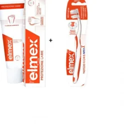 Elmex Protezione Carie Dentifricio + Spazzolino Pacco Doppio