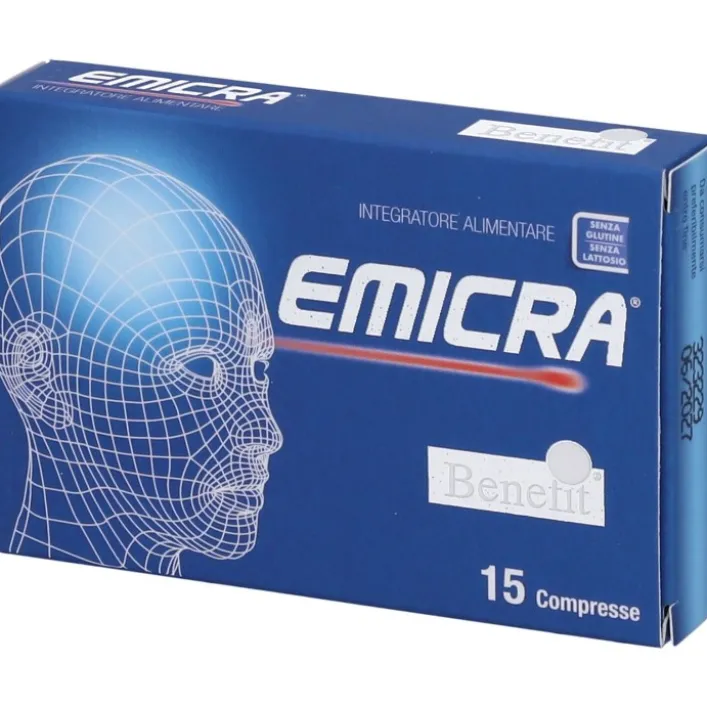 Emicra 15 compresse - Integratore Benessere Nervoso