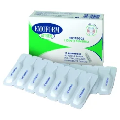 Emoform Actisens Gel Topico per Denti Sensibili 15 Dosi
