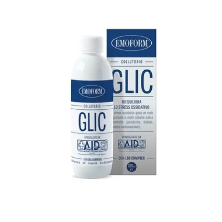 Emoform Glic Collutorio Quotidiano Antiossidante 300 ml