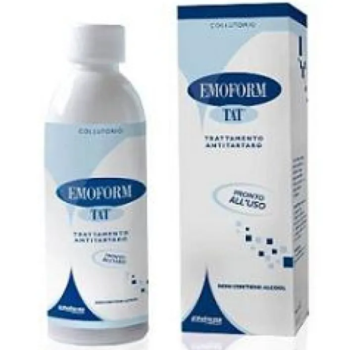 Emoform TAT Collutorio ad Azione Anti Placca Pronto all'Uso 300 ml