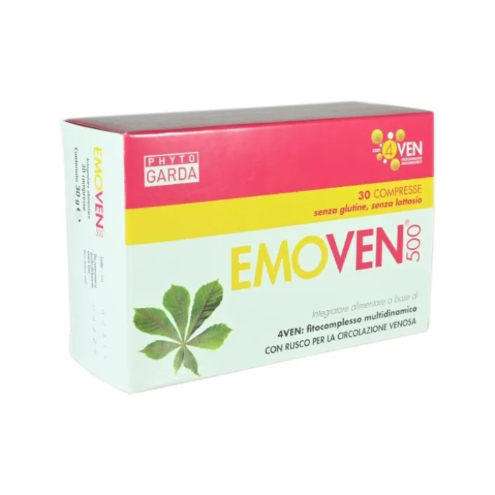 Emoven 500 30 compresse - Integratore Circolazione Venosa