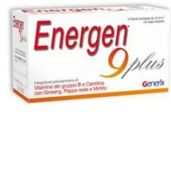 Energen 9 Plus 10 Flaconcini - Integratore Alimentare