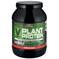 Enervit Gymline Muscle Vegetal Protein Blend Gusto Cacao 800 grammi - Integratore Proteine di Soia