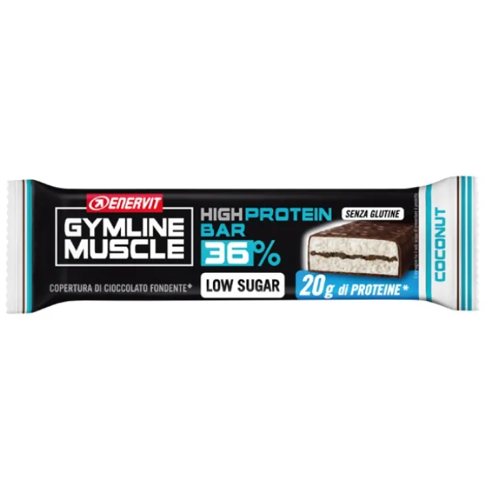 Enervit Gymline Protein Barretta Altamente Proteica Cocco 55 grammi