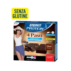 Enervit Protein 4 Pasti Barrette Sostitutive Pasto Dark 240 grammi