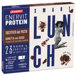 Enervit Protein Sostituto Pasto Cioccolato Fondente 3 pezzi