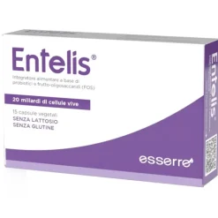 Entelis 15 Capsule - Integratore Alimentare