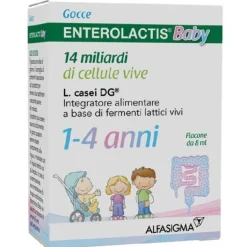 Enterolactis Baby Gocce 8 ml - Integratore Fermenti Bambini