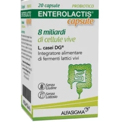 Enterolactis 20 capsule - Integratore Fermenti Lattici Vivi