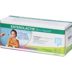 Enterolactis Fibra Liquida Bevibile 12 flaconcini - Integratore Probiotico