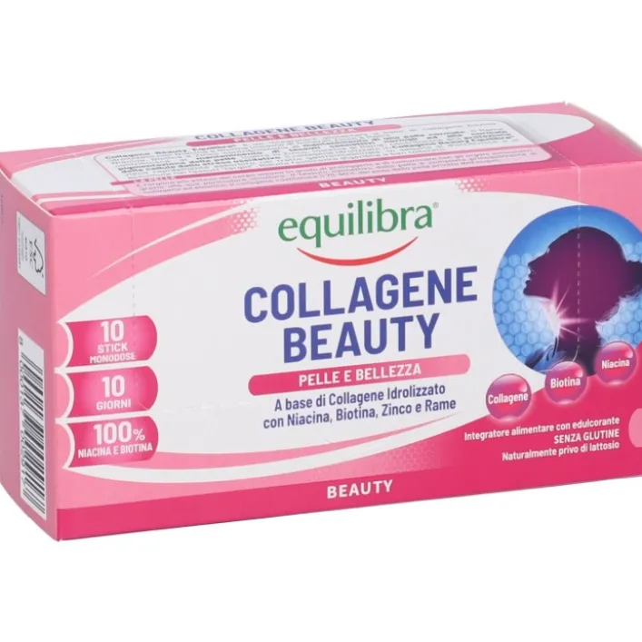 Equilibra Collagene Beauty 10 stick - Integratore Bellezza Pelle