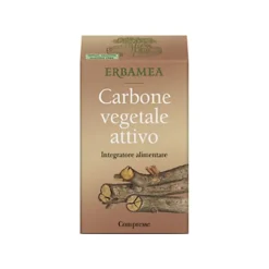 Erbamea Carbone Vegetale Attivo 100 compresse - Integratore Transito Intestinale