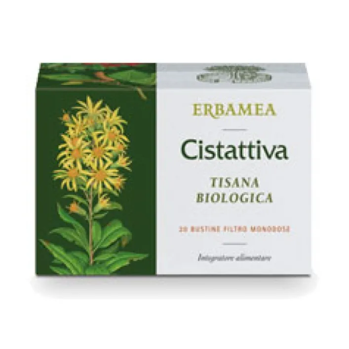 Erbamea Cistattiva Tisana Biologica 20 Bustine - Integratore Alimentare