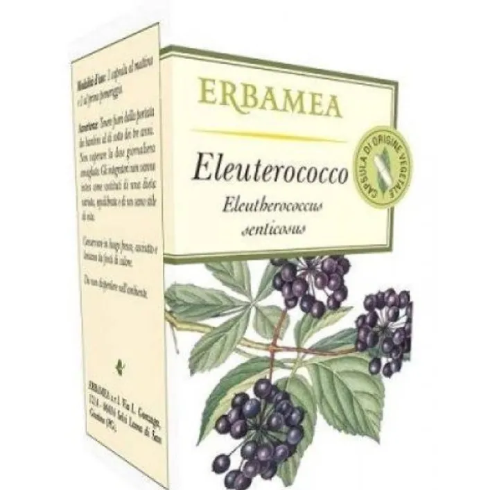 Erbamea Eleuterococco 50 opercoli - Integratore Alimentare