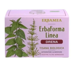 Erbamea ErbaForma Linea Drena Tisana 20 Filtri - Integratore Drenante Liquidi