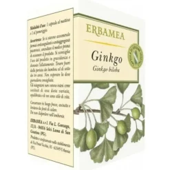 Erbamea Ginkgo 50 Capsule Vegetali - Integratore Alimentare