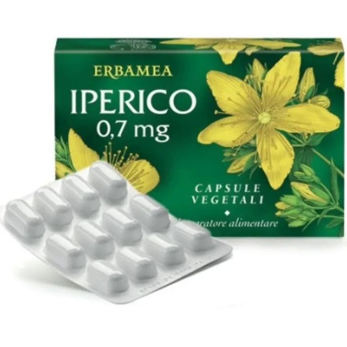 Erbamea Iperico 36 Capsule Vegetali- Integratore Alimentare