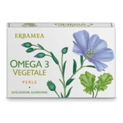 Erbamea Omega 3 Vegetale 30 Perle - Integratore Alimentare