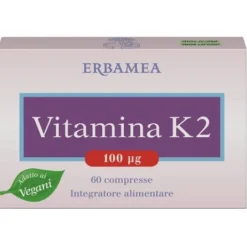Erbamea Vitamina K2 60 compresse - Integratore Alimentare