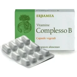 Erbamea Vitamine Complesso B 24 Capsule - Integratore Vitamine B