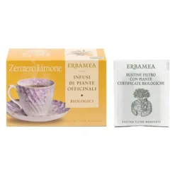 Erbamea Zenzero e Limone Infuso Tisana Biologica 20 filtri