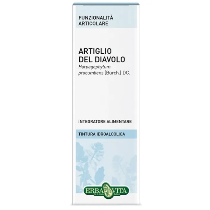Erba Vita Artiglio del Diavolo Tintura Idroalcolica 50 ml - Integratore Funzionalita' Articolare