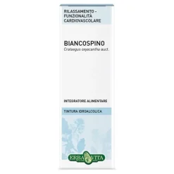 Erba Vita Biancospino Tintura Idroalcolica Biancospino Fiori e Foglie 50 ml - Integratore Alimentare