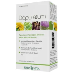 Erba Vita Depuratum 30 Compresse - Integratore Detossificante