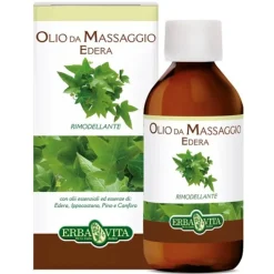Erba Vita Edera Olio da Massaggio Idratante e Drenanrte 250 ml