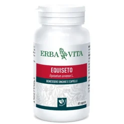 Erba Vita Equiseto 60 Capsule - Integratore Unghie e Capelli