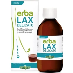 Erba Vita Erbalax Delicato Fluido Sciroppo 200 ml - Integratore Intestinale