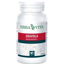 Erba Vita Graviola 60 Capsule - Integratore Flora Batterica Intestinale