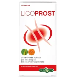 Erba Vita Licoprost 60 Capsule - Integratore Benessere Prostata