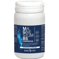 Erba Vita Magnesium B6 30 Capsule - Integratore Magnesio e Vitamina B