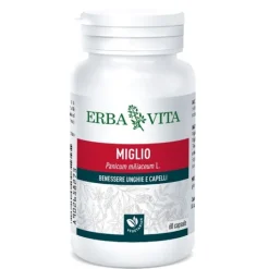 Erba Vita Miglio 60 Capsule - Integratore Benessere Unghie e Capelli
