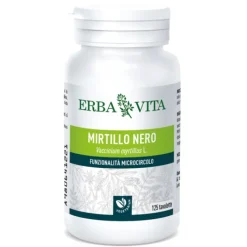 Erba Vita Mirtillo Nero 125 Tavolette - Integratore Alimentare