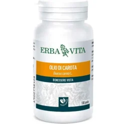 Erba Vita Olio di Carota 100 Perle - Integratore Vista