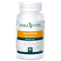 Erba Vita Olio di Enotera 45 Perle - Integratore Pelle